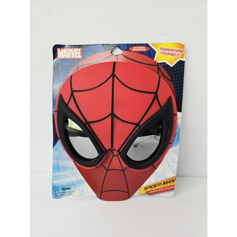 Sun-Staches Spiderman Sunglasses Marvel Costume Accessory New Kids